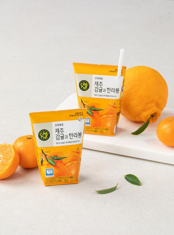 제주 감귤과 한라봉(125mLx40팩)