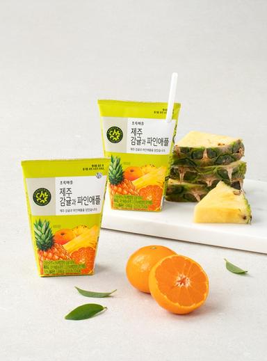 제주 감귤과 파인애플(125mLx40팩)