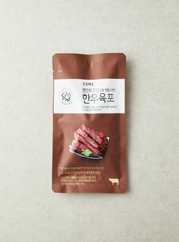 명인의 조청으로 맛을 더한 한우육포(50g)
