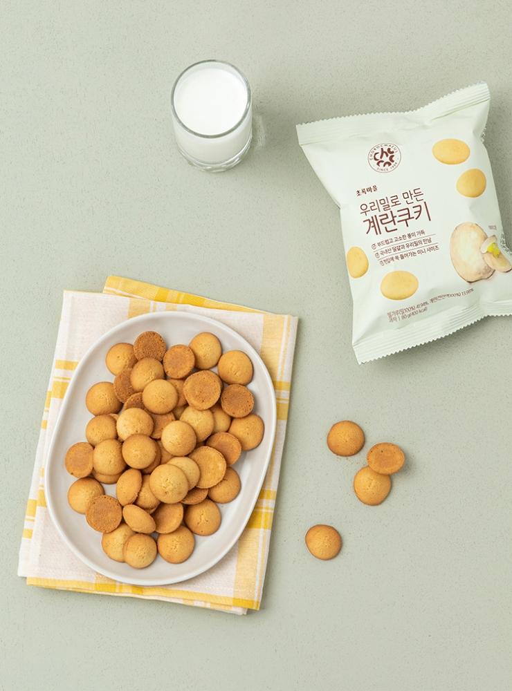 우리밀로 만든 계란쿠키(80g)
