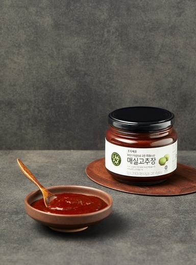 800℃이상으로 구운 죽염을 넣은 매실고추장(470g)