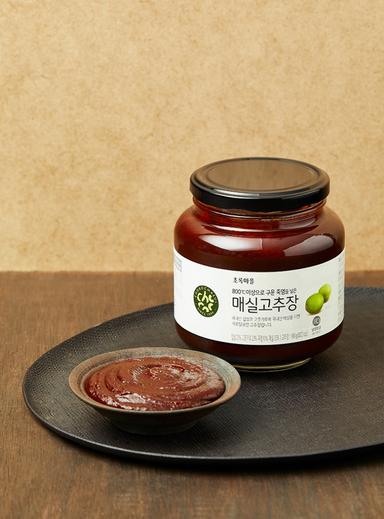 800℃이상으로 구운 죽염을 넣은 매실고추장(900g)