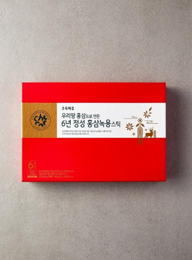6년근정성홍삼녹용스틱(10g×30포)