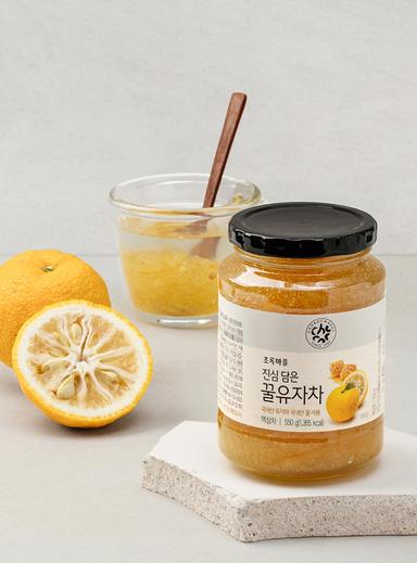 진심 담은 꿀유자차(550g)