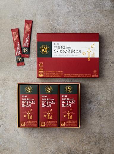 유기농6년근홍삼스틱(10mL×30포)