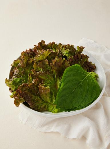 무농약이상_상추&깻잎 (100g)