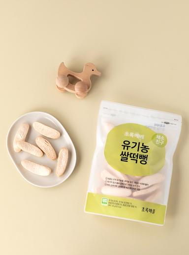초록베베 유기농쌀떡뻥 채소친구(40g)