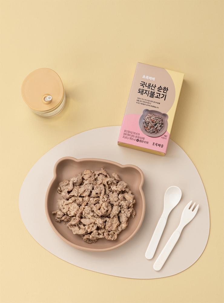 초록베베 국내산 순한 돼지불고기(100g×2팩)