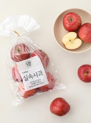 ★25년 햇사과★초록개런티 실속사과(1.5kg)