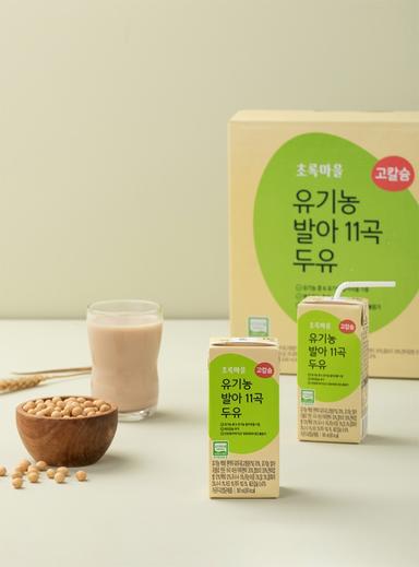 유기농 발아11곡 두유 고칼슘(190mL×16입)