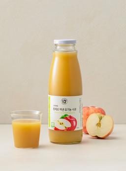 통째로 짜낸 유기농 사과(1L)
