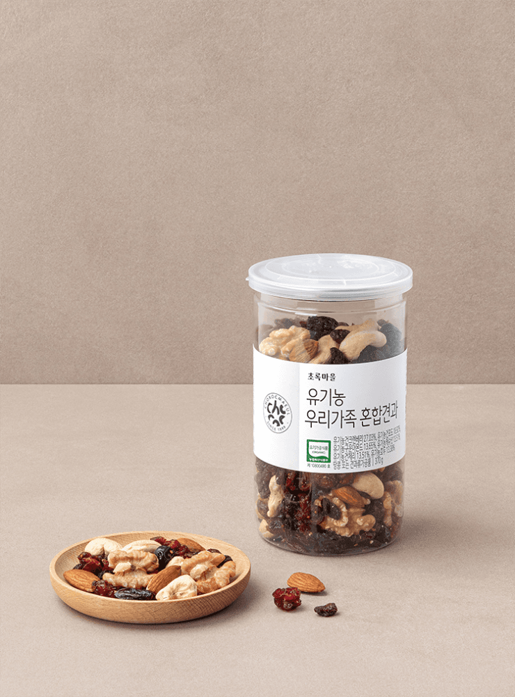 유기농 우리가족 혼합견과(370g)