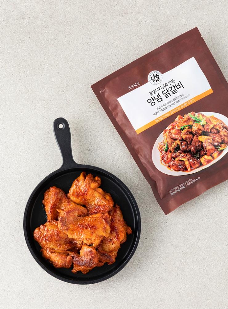 통닭다리살로 만든 양념닭갈비(500g)